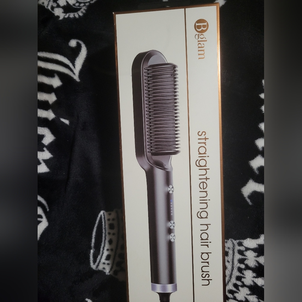 Glam Straightening Hair Brush